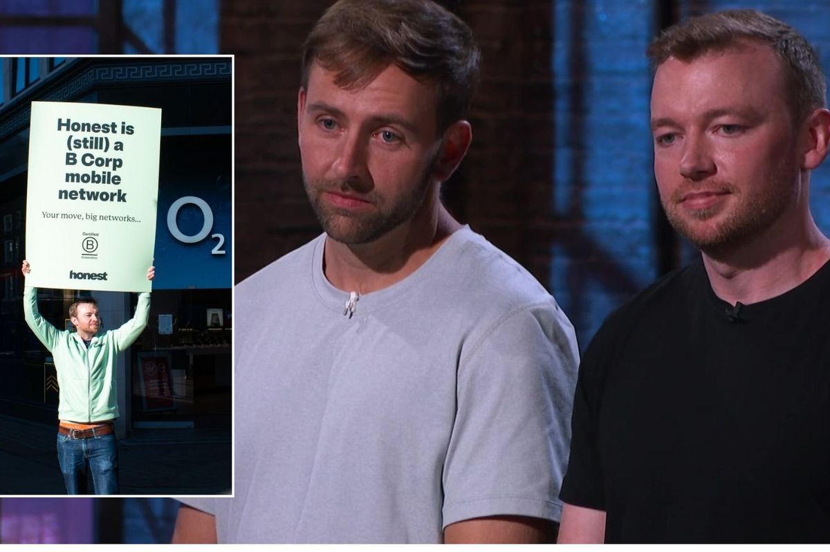 Andy Aitken and Josh Mihill on Dragon's Den