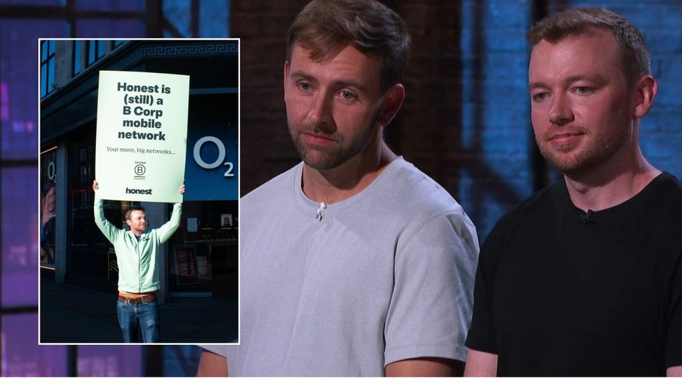 Andy Aitken and Josh Mihill on Dragon's Den