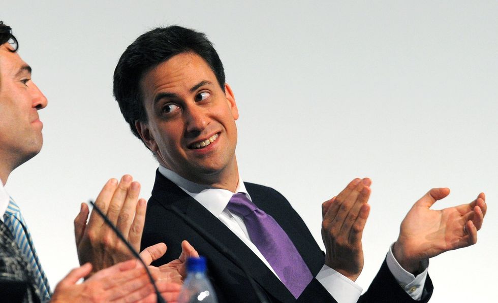 Andy Burnham and Ed Miliband