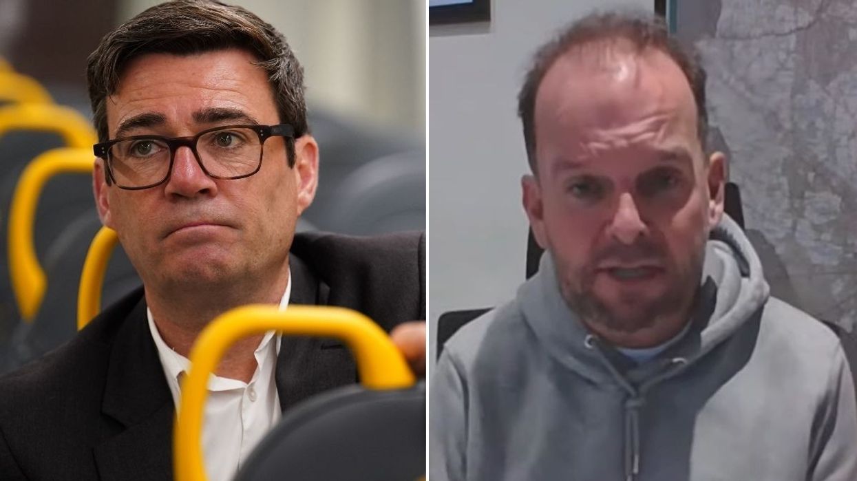 Andy Burnham and James Daly