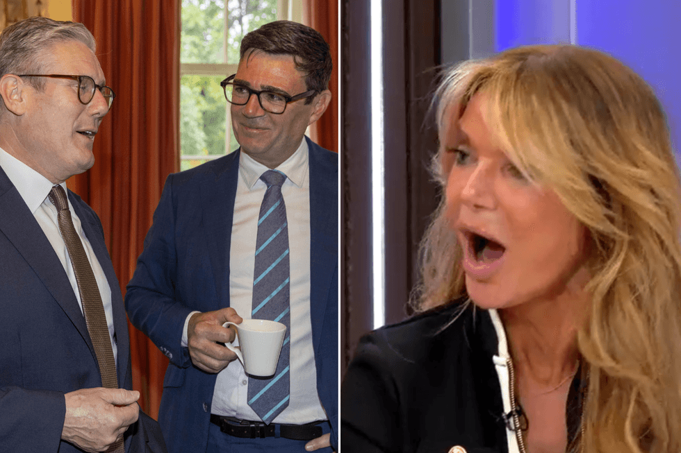 Andy Burnham and Sir Keir Starmer; Lizzie Cundy