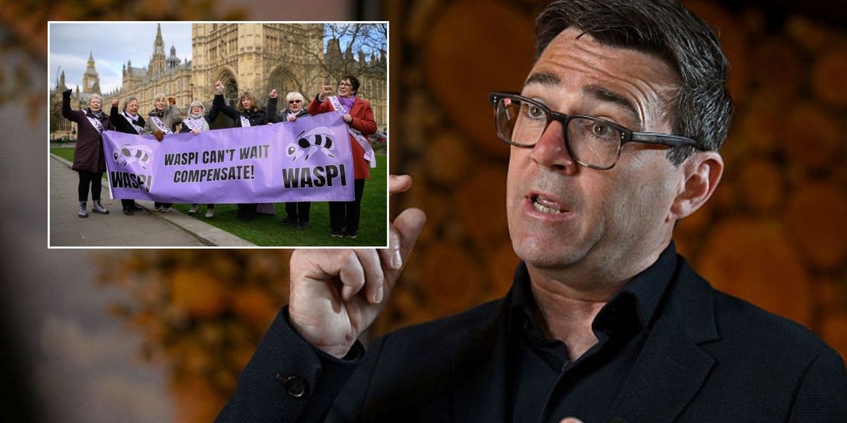State pension shock as Andy Burnham backtracks on support for Waspi women compensation