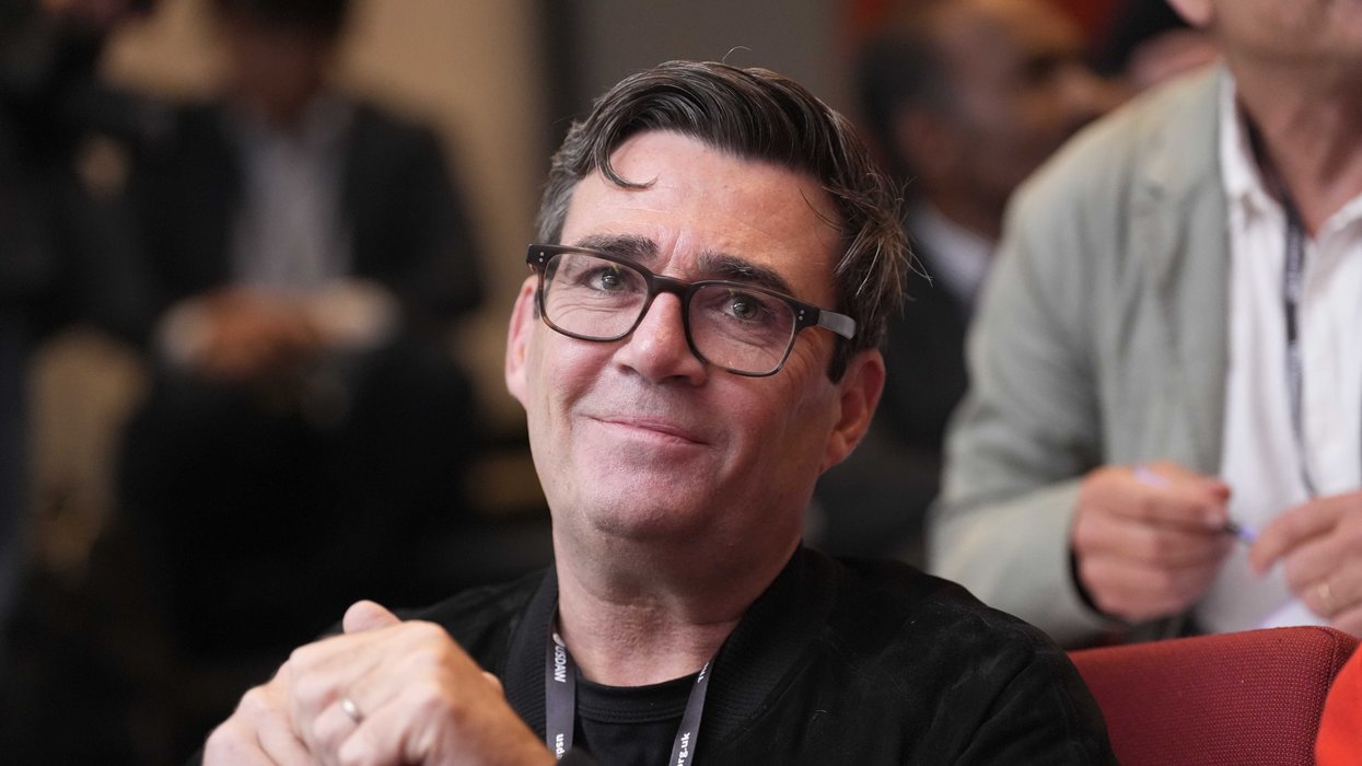 Andy Burnham has been mobbed at his fringe events in Liverpool