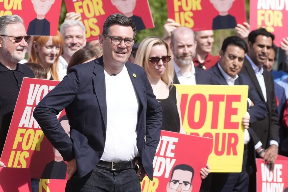 Andy Burnham is still on the campaign trail ahead of Makerfield