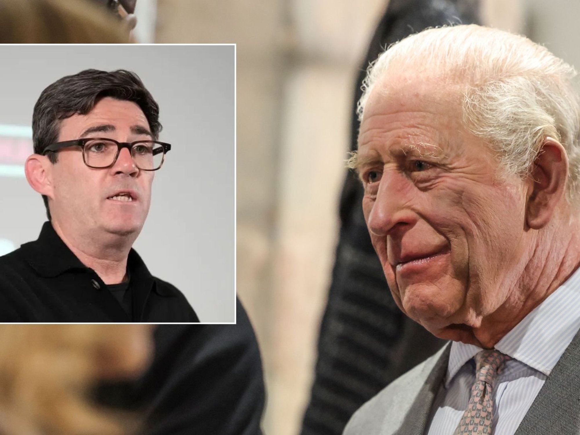 Andy Burnham, King Charles