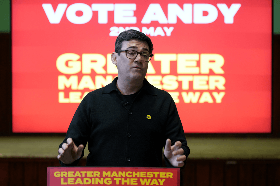 Andy Burnham's mayoral campaign in 2024