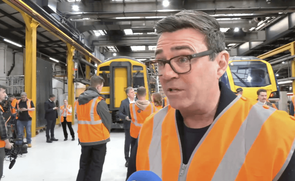 Andy Burnham spoke to GB News' Katherine Forster