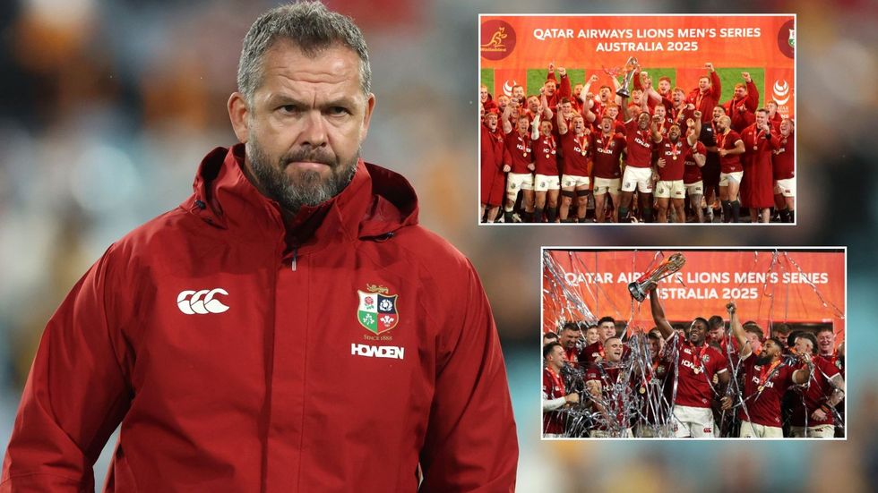 Andy Farrell British and Irish Lions Australia