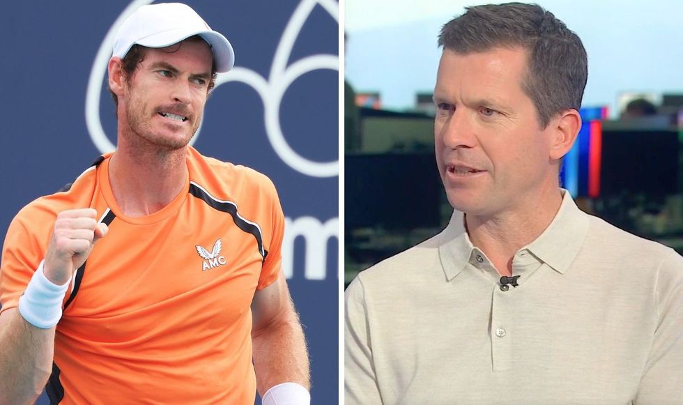 Andy Murray and Tim Henman