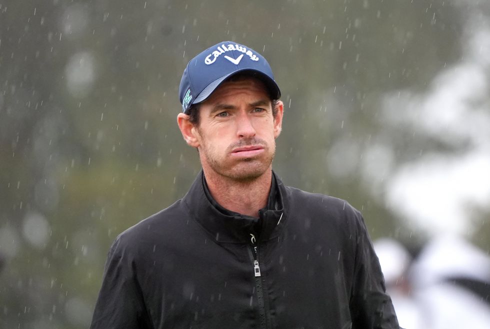 Andy Murray has his sights set on becoming a golf caddie