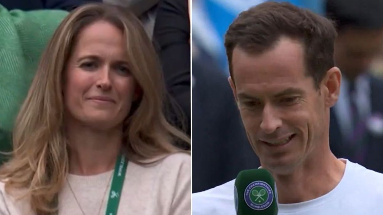 Andy Murray held back tears while talking about his wife