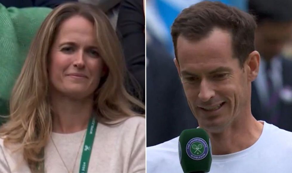 Andy Murray held back tears while talking about his wife