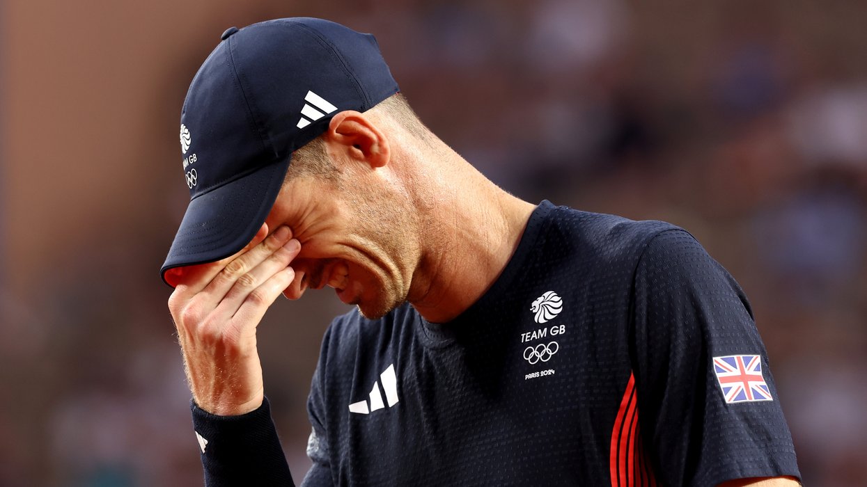 Andy Murray lost alongside Dan Evans in the quarter-finals