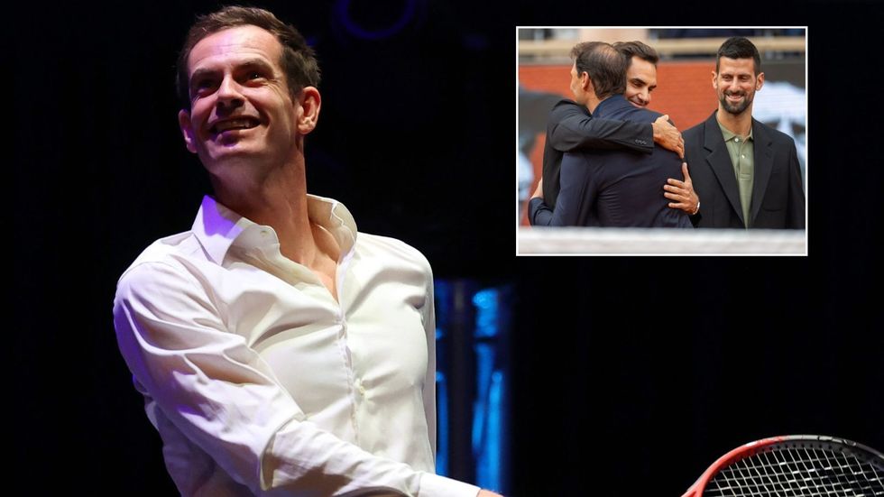 Andy Murray Novak Djokovic Roger Federer Rafael Nadal