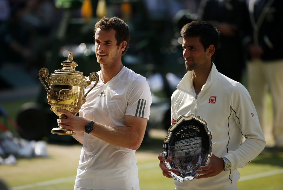 Andy Murray Novak Djokovic