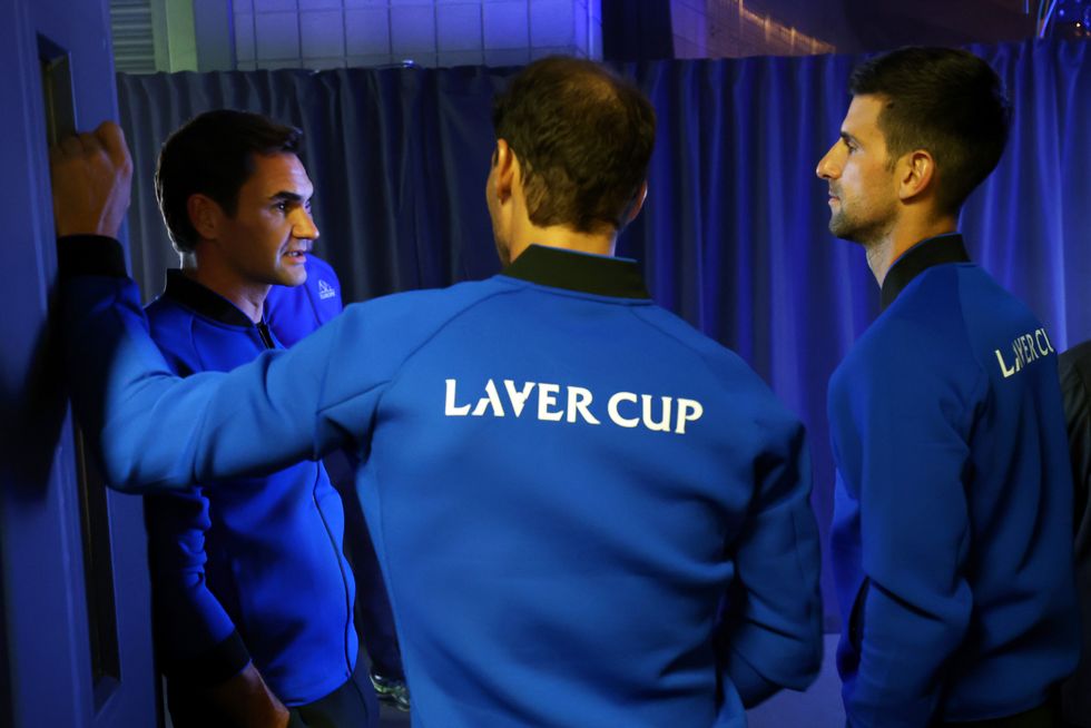 Andy Murray Roger Federer Novak Djokovic