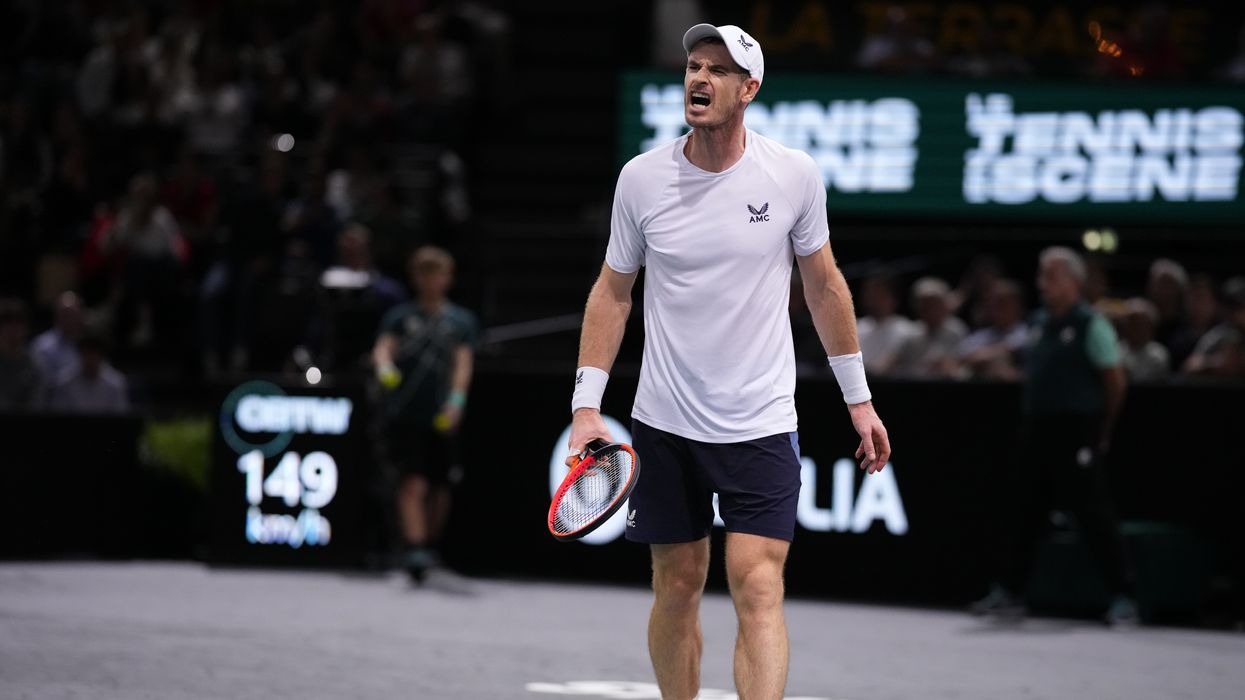 Andy Murray tennis Paris Masters
