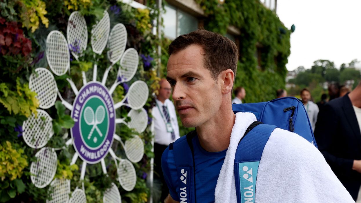 Andy Murray withdrew from the singles draw on Tuesday morning