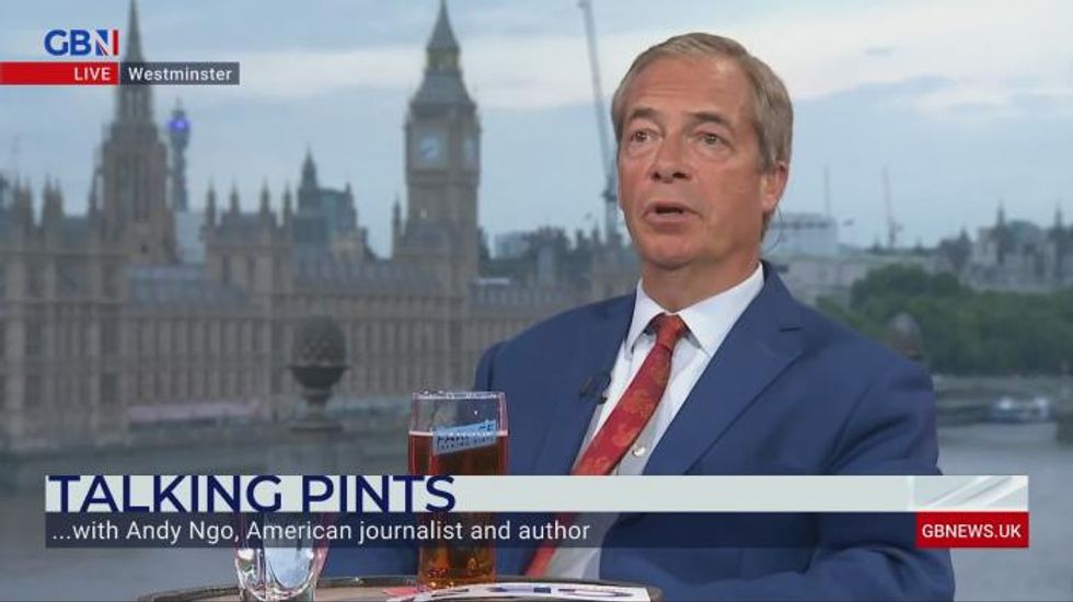 Anti-racism groups want to 'abolish US' and 'don't view it as legitimate state', Nigel Farage told by Andy Ngo