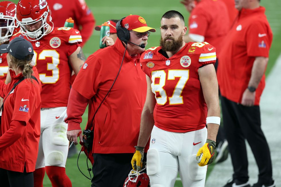 Andy Reid and Travis Kelce