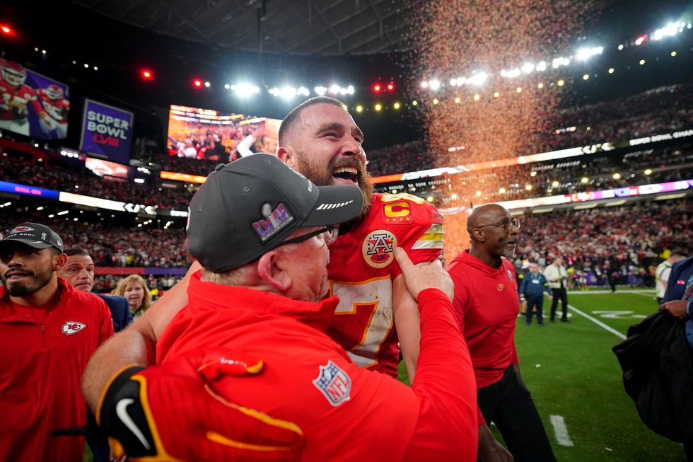 Andy Reid and Travis Kelce