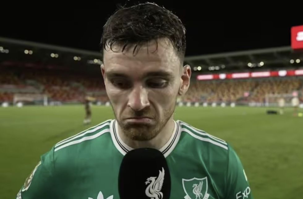 Andy Robertson insisted his Liverpool side lack structure