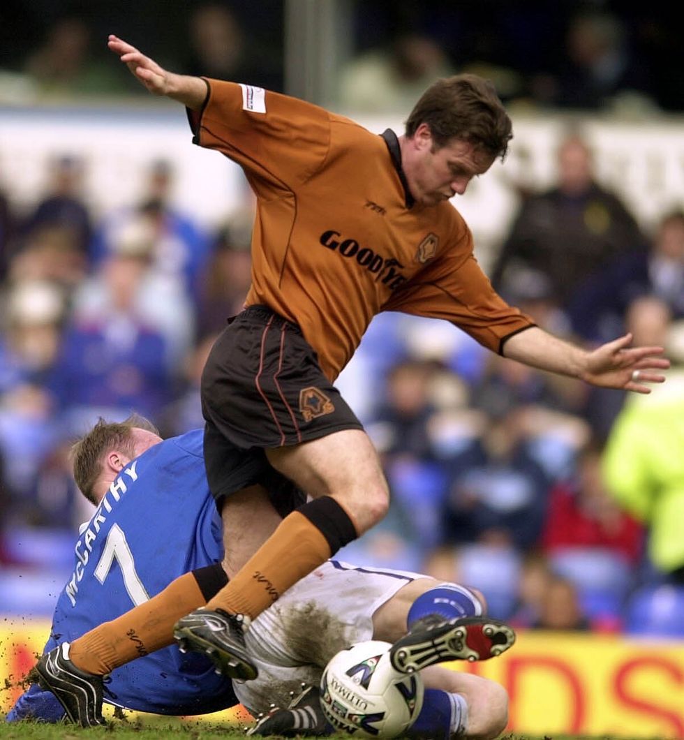 Andy Sinton played for a number of clubs including Wolves, QPR and Brentford