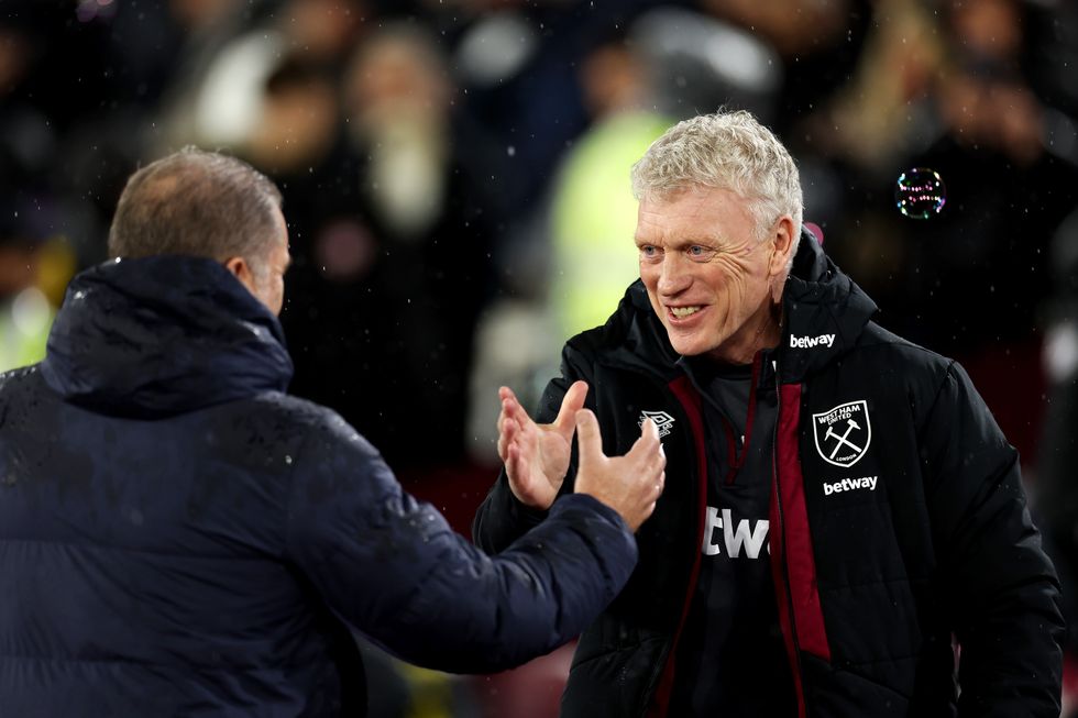 Ange Postecoglou and David Moyes