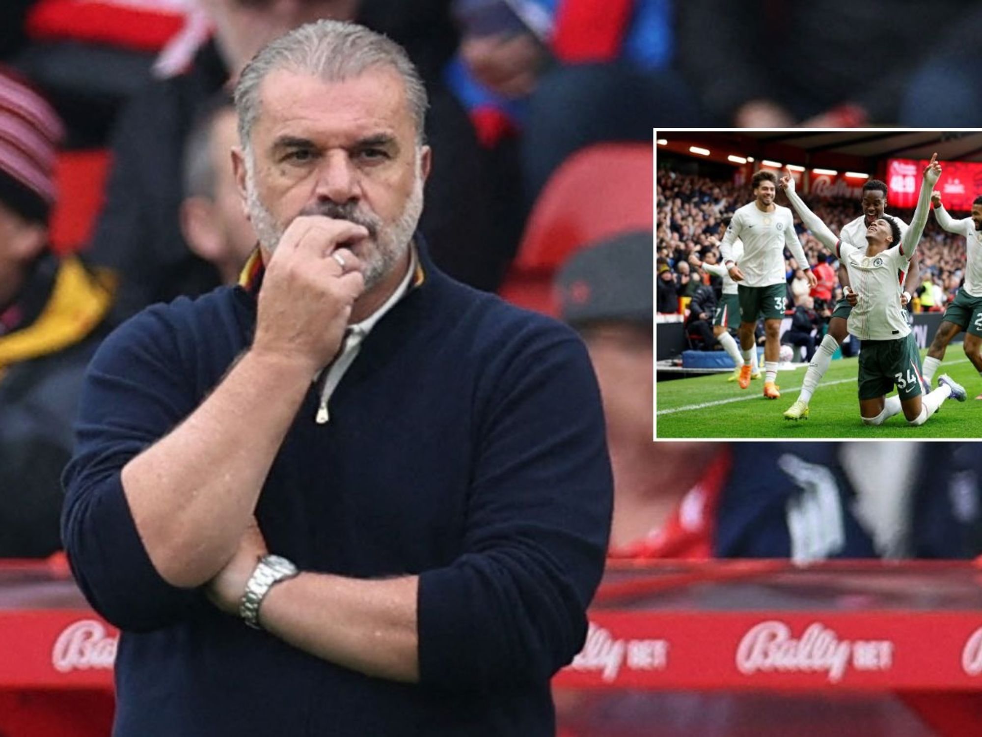 Ange Postecoglou has been sacked by Nottingham Forest, with his departure coming just minutes after a chastening 3-0 defeat to Chelsea at the City Ground
