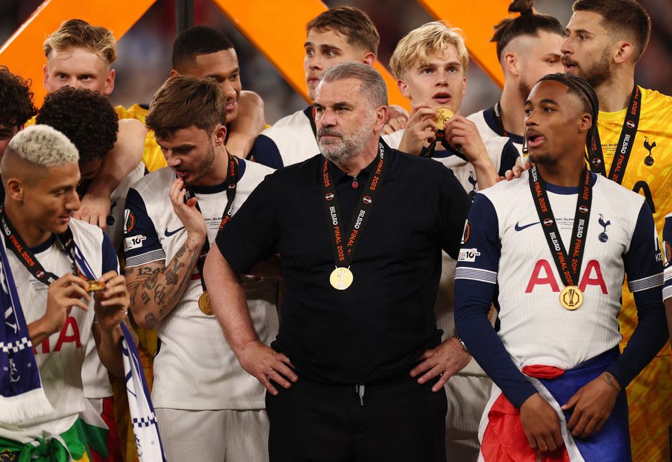 Ange Postecoglou looks set to still be sacked by Tottenham