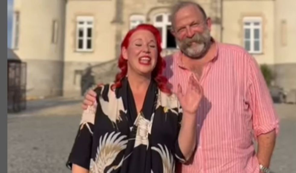 Angel Adoree and Dick Starwbridge