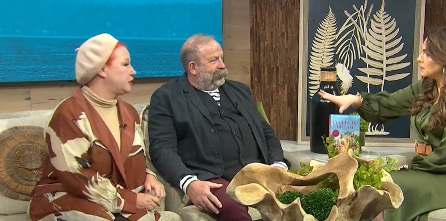 Angel Adoree and Dick Strawbridge