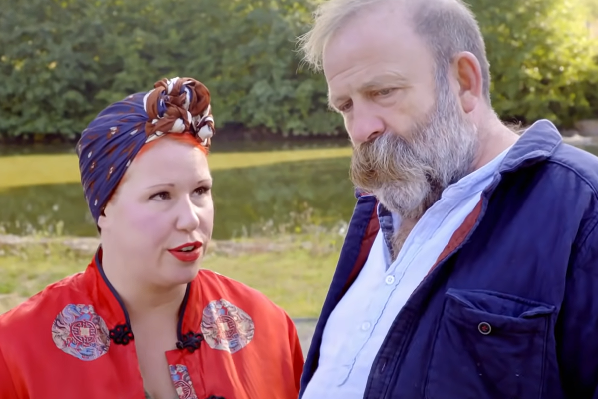 Angel Adoree and Dick Strawbridge