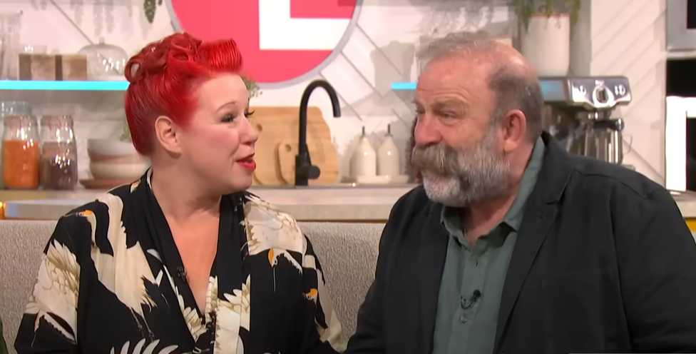 Angel Adoree and Dick Strawbridge