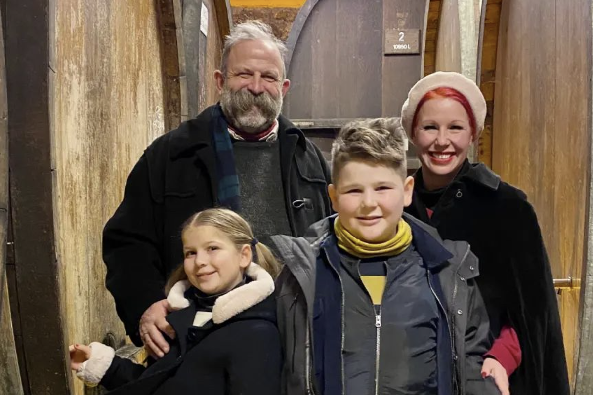 Angel Adoree, Dick Strawbridge, Dorothy Strawbridge and Arthur Strawbridge