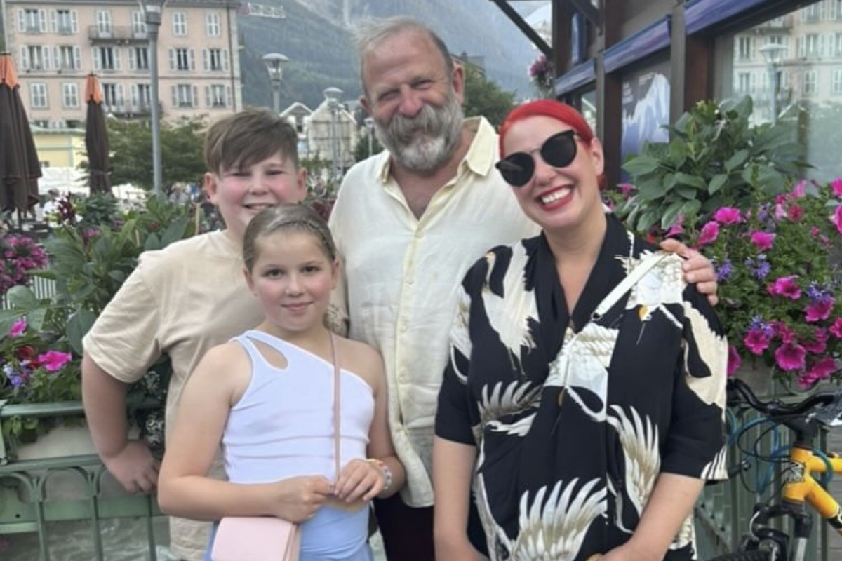 Angel Adoree, Dick Strawbridge, Dorothy Strawbridge and Arthur Strawbridge