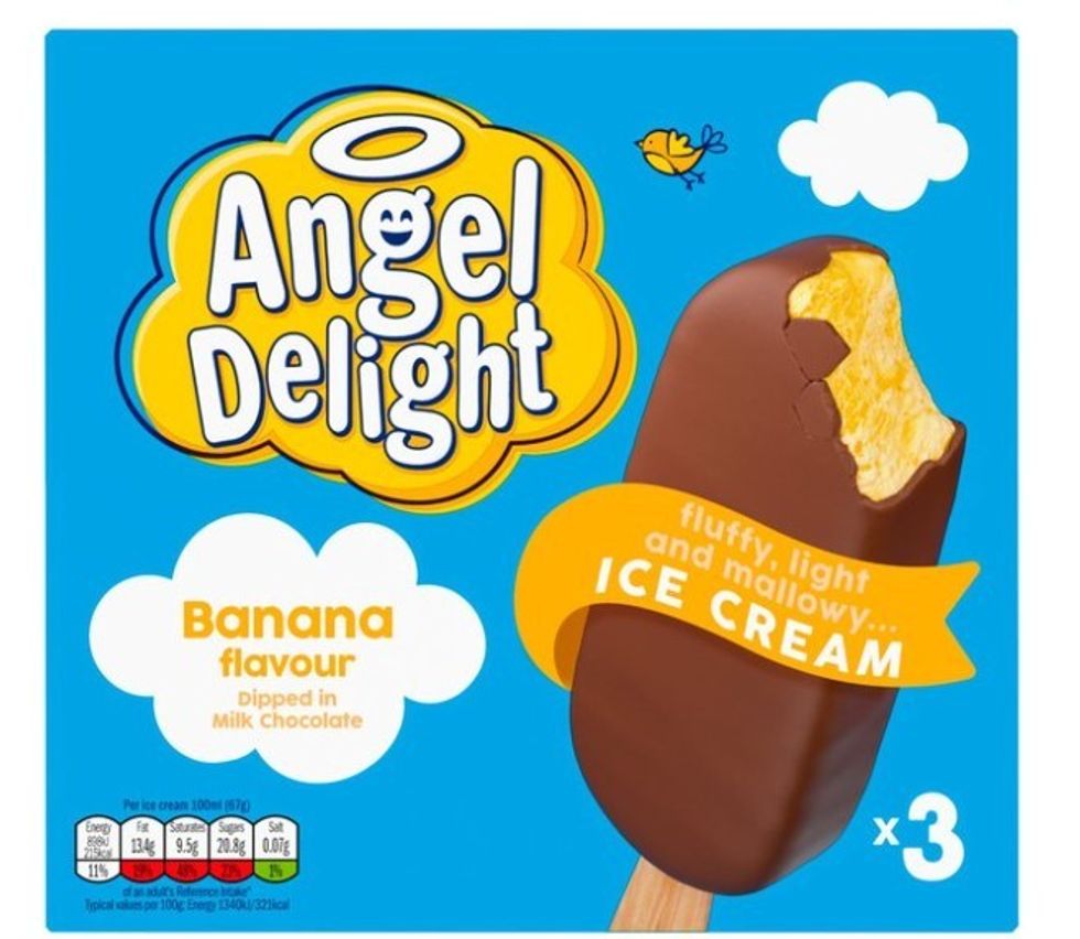 Angel Delight ice creams