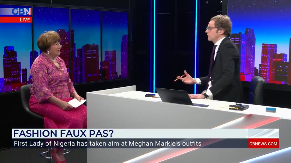 Angela Levin and Mark Dolan