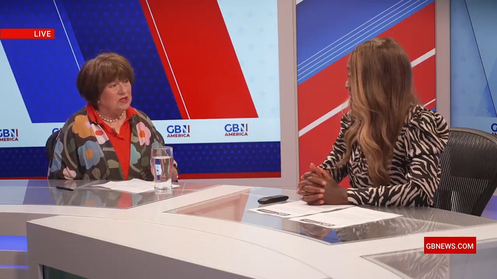 Angela Levin and Nana Akua