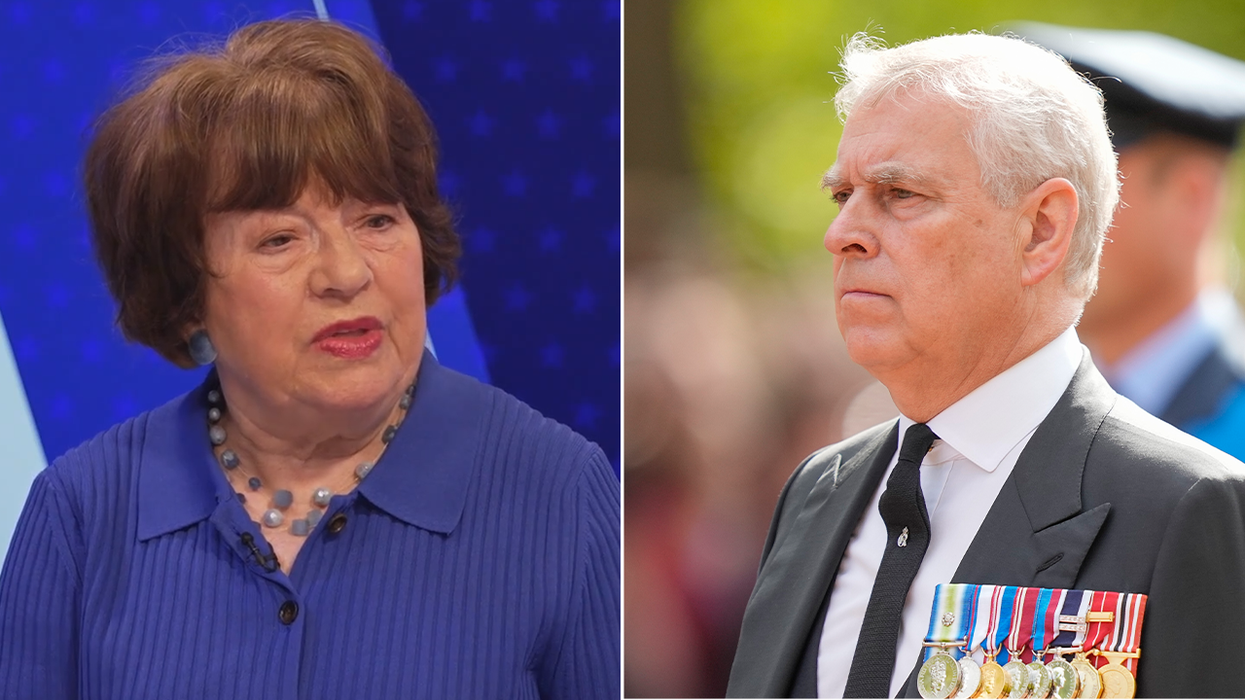 Angela Levin and Prince Andrew