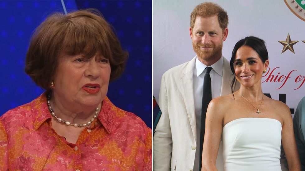 Angela Levin and Prince Harry and Meghan Markle