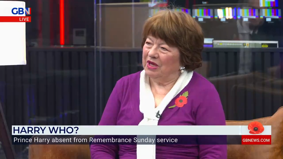 Angela Levin appears on GB News