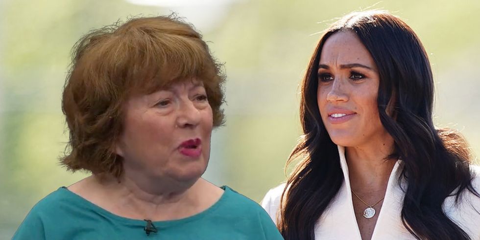 Angela Levin hit out at Meghan Markle