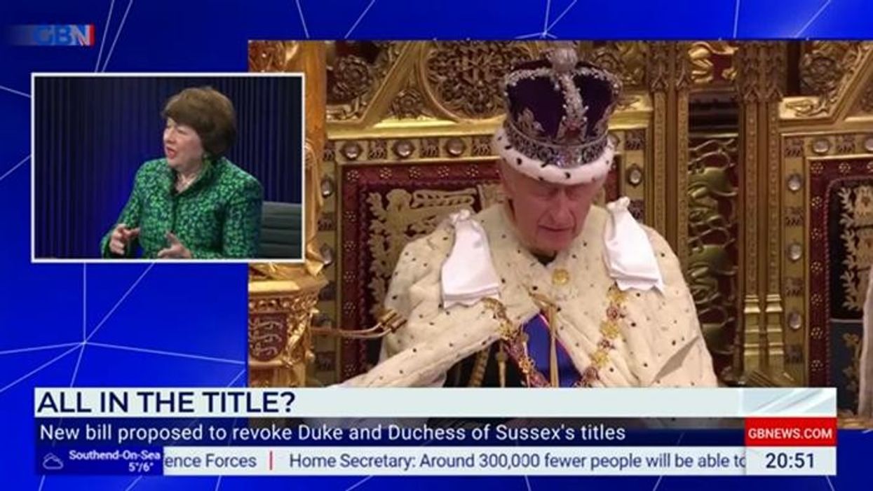 ‘Terrible problem’: Angela Levin 'worried' about Prince Harry’s throne prospects as Duke stands fifth in line