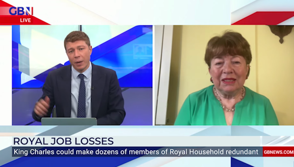 Angela Levin speaks to Patrick Christys on GB News