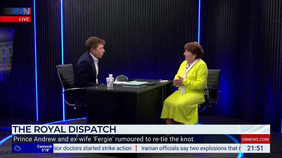 Angela Levin speaks to Patrick Christys