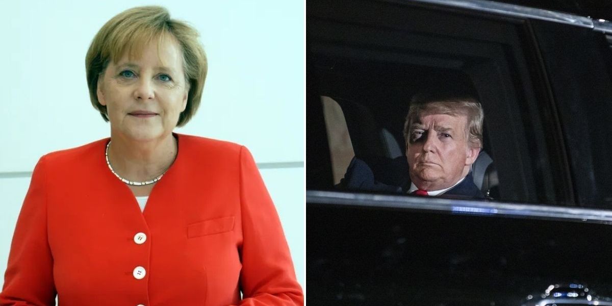 NextImg:Donald Trump was 'obsessed' with 'too many German cars' as Angela Merkel makes stark tariff admission