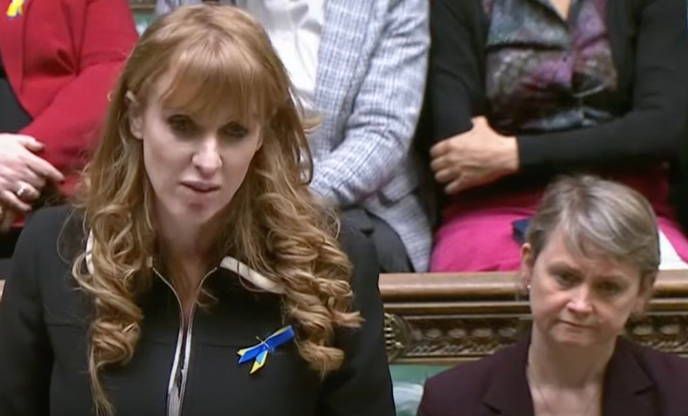 Angela Rayner addressed the Deputy Prime Minister in the Commons