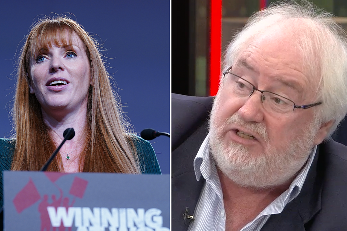 Angela Rayner and Mike Parry