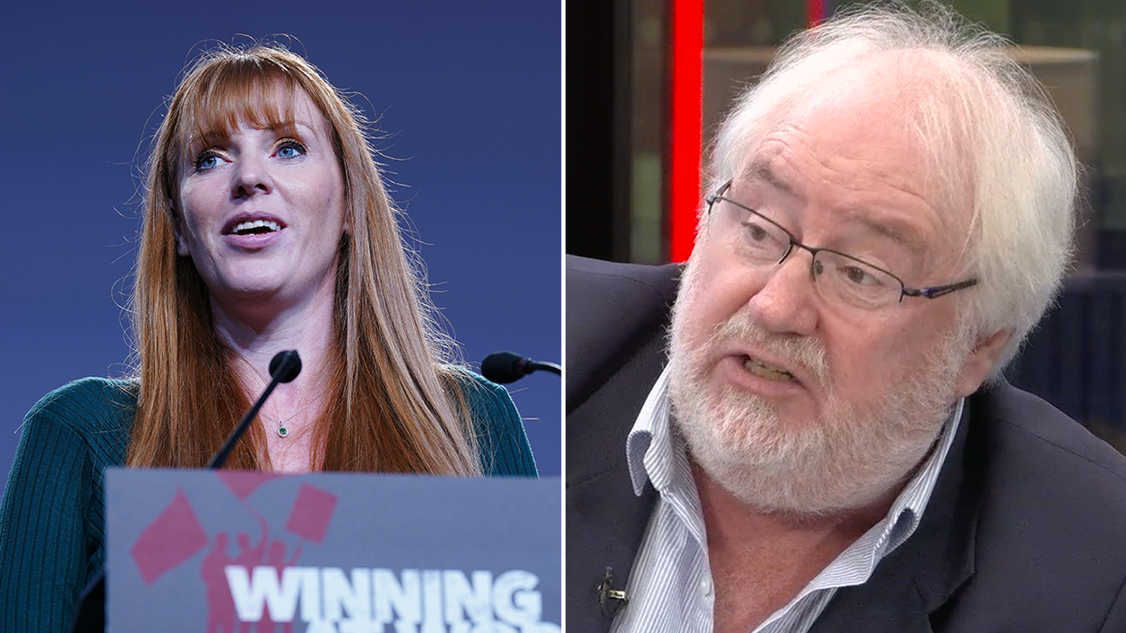 Angela Rayner and Mike Parry